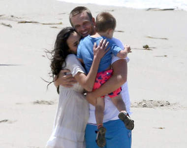 《玩命關頭7》超治癒片場照 和樂家庭最棒了