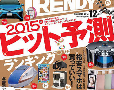 2014年《日本最熱賣商品》BEST30 咦?怎麼沒有船梨精ww