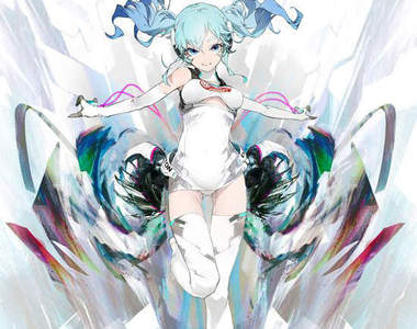 《初音未來》2014最具科技感的賽車女郎