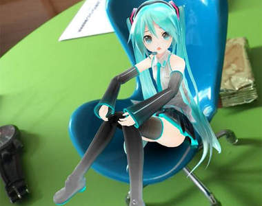 掌握初音《AR擴增實境APP》讓女神伴你度過每一天
