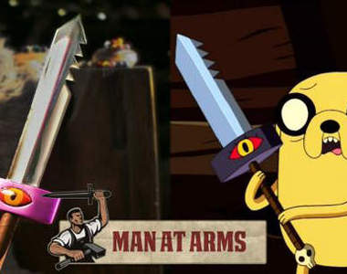 真實打造《探險活寶》老皮寶劍　金價猴賽雷的啦～