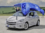 新《Opel Corsa》官方間諜照也未免穿太多了吧 新《Opel Corsa》官方間諜照也未免穿太多了吧