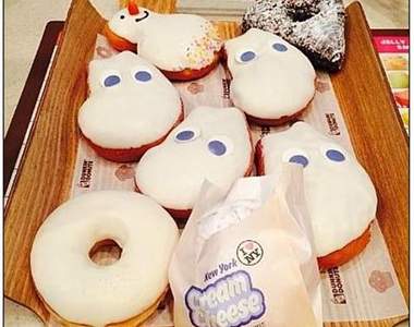 韓國限定《嚕嚕米甜甜圈》為了它把自己吃胖也可以♥