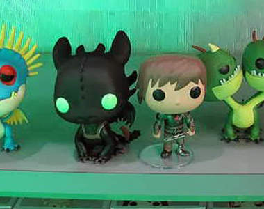 《馴龍高手》超可愛的龍龍公仔玩具們