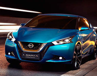 藍鳥概念《Nissan Lannia》北京車展帥氣登場