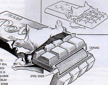 好可怕系列《二次世戰中德國納粹的超詭異炸彈陷阱》咬一口巧克力卻被炸了這麼瞎要怎麼防