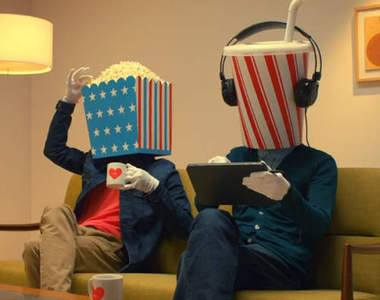 《爆米花男&飲料男》日本電影院禁偷拍新官方配對來惹♥