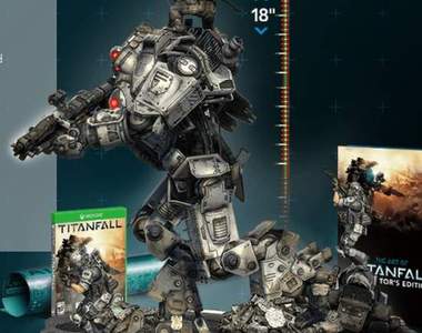 Xbox One《Titanfall》泰坦機器人模型豪華收藏版開箱