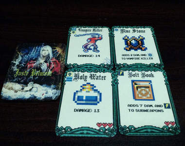 《惡魔城》粉絲自製桌遊　這完成度也太高了吧