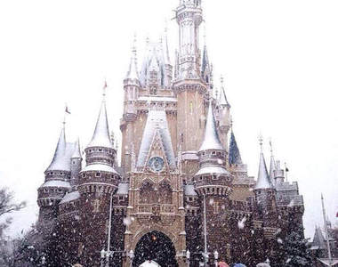 超夢幻《迪士尼雪景》再冷也想去親眼看看~ෆ◕ㅂ◕ෆ