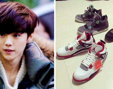 《鹿晗粉絲拼鞋大賽》他真的有想要比賽的意思嗎XDD