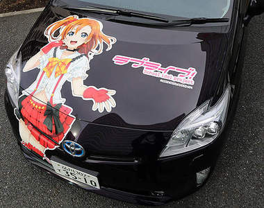 Toyota《LoveLive！公式痛車》快靠近點來看個清楚