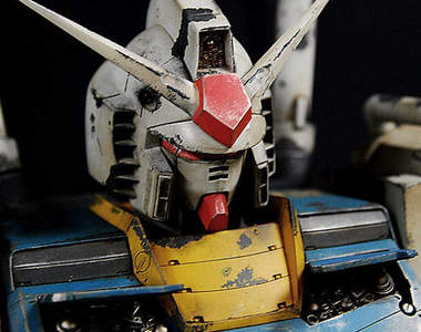 鋼彈立於大地！韓國玩家Master Solid打造的場景模型