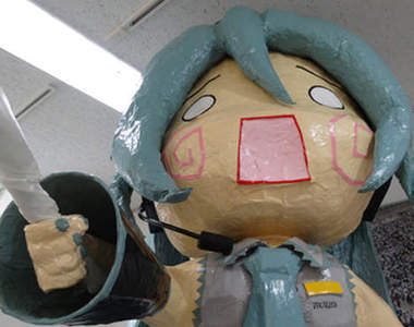 意外認真的明治大學《初音未來實體化熱情展》