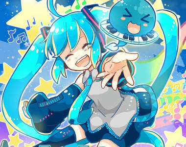 《初音RPG音樂遊戲》初音也出卡片打怪game啦♪