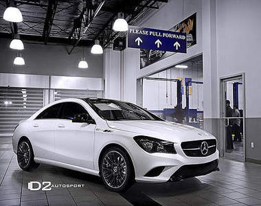 D2Autosport改造《賓士CLA 250》性感尤物添殺氣