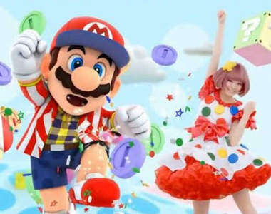 卡莉怪妞 x 瑪利歐《New Nintendo 3DS》花俏變身★