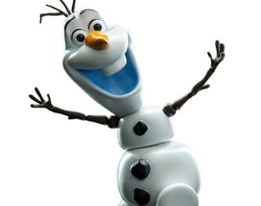 超可愛的《冰雪奇緣》可動雪寶公仔 怎麼看起來有點...