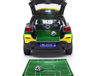 巴西風《Mini Paceman特別版》向世界杯足球賽致敬?