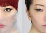 《男女半臉妝》想當男當女都沒問題～？