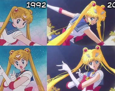 《美少女戰士》舊版動畫與漫畫風格美戰新動畫比較