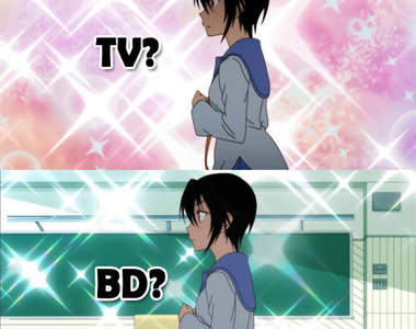 《偽戀藍光謎修正》搞成這樣我看電視就好了 為什麼要買藍光啦（翻桌