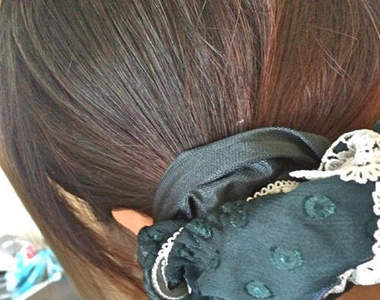 《內褲變髮圈》找不到綁頭髮的嗎？就脫下胖次吧