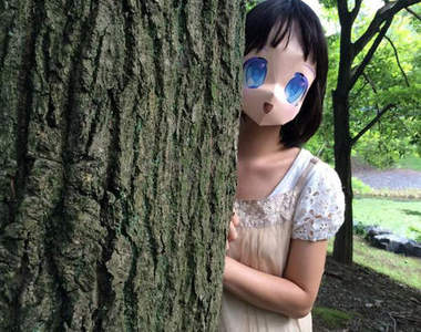 又萌又驚悚《2點5次元面具》萬聖節就扮成這樣去討糖果吧?