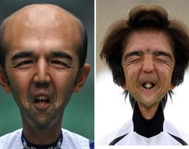 據說一萬人中只有一人是左右對稱臉www