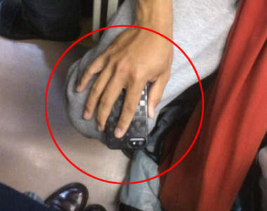 偷拍男的顏面處刑　女高中生反拍之後公開在網路上