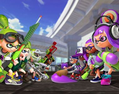 「聖誕節意外的真相」《Splatoon》你這叫我怎麼忍心扣下板機….