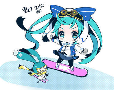《2016雪初音》新一代雪初音票選出爐 繪師創作淹沒網路……