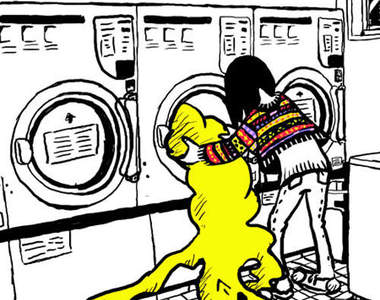 《自助洗衣店的怪異行為》原來自助洗衣店是怪人的聚集地？