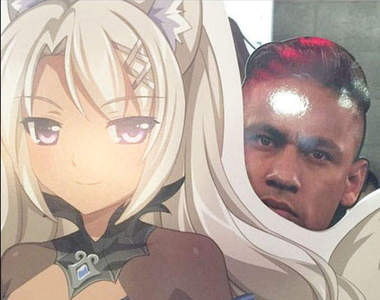 《滿城盡帶內馬爾》東京電玩展裡遊客的趣味拍照式