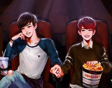 超美型《EXO同人繪圖》偶像到二次元依舊帥氣