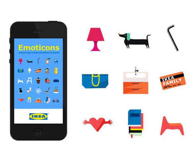 IKEA 推出《IKEA Emoticons 表情符號 App》號稱可以減少大家的爭吵(是嗎)