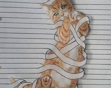 《動物3D繪圖》這些毛小孩要從筆記本中跑出來啦～