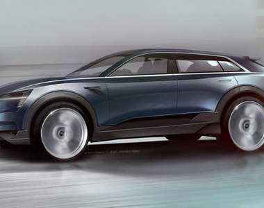 Q6概念《Audi e-tron quattro concept》預告法蘭克福車展現身