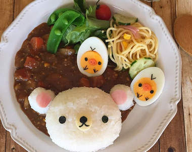 《卡通咖哩》絕對超受小朋友歡迎的可愛咖哩上桌♥