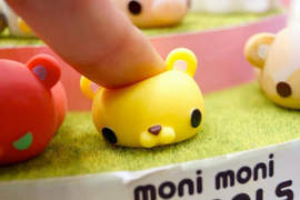 《monimonimals》可愛到腳的小動物軟Q模型 《monimonimals》可愛到腳的小動物軟Q模型