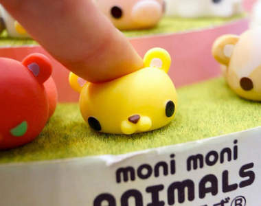 《monimonimals》可愛到腳的小動物軟Q模型