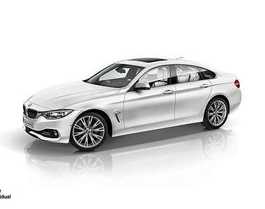 特製《BMW 4-Series Gran Coupe》黑白配經典上身