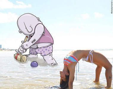 《生活創意塗鴉》這樣的腦補塗鴉讓生活更有趣了