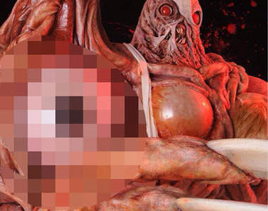 超逼真超噁心《惡靈古堡G2 COSPLAY》這傢伙的大眼珠真的會動……