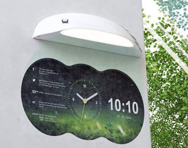 《Coolest Clock 虛擬投影時鐘》當然不止顯示時間那麼簡單(笑)