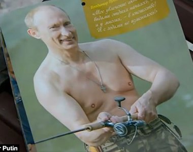 《普丁月曆》每個月都有不同賣點的普丁伴你一整年