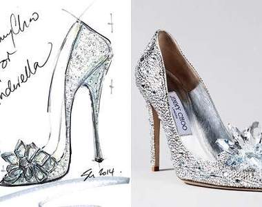 《灰姑娘玻璃鞋實體化》出爐　本尊跟草圖一樣水♥