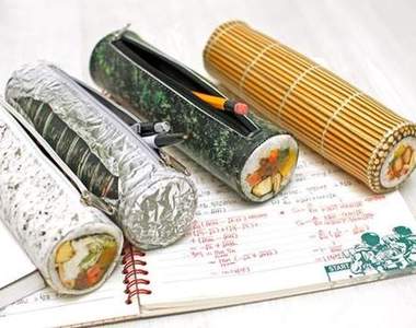 韓《紫菜飯卷筆袋》韓國人對紫菜卷的喜愛開始瘋狂了XD