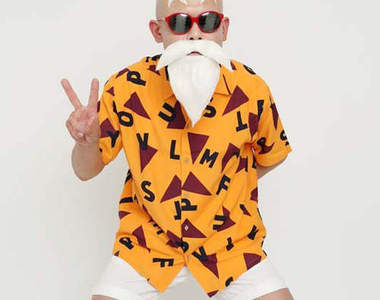 七龍珠《龜仙人》風格襯衫+墨鏡 讓你帥到發亮