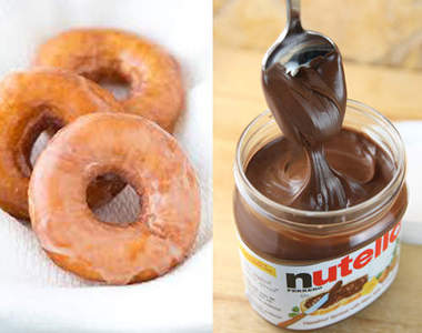 速成《免烤箱甜點蛋糕》只需要甜甜圈跟Nutella巧克力醬